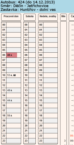 Soubor:Bus424 z Decina zastavka Huntirov dolni ves.png